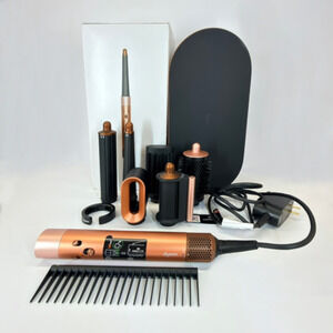 Dyson Airwrap i.d. Straight Wavy Amber Silk 6-in-1 Hair Styler Set New Open Box